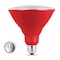 Feit Electric Feit PAR38 E26 (Medium) LED Bulb Red 120 Watt Equivalence 1 pk PAR38R10KLED/BX - alternate 2
